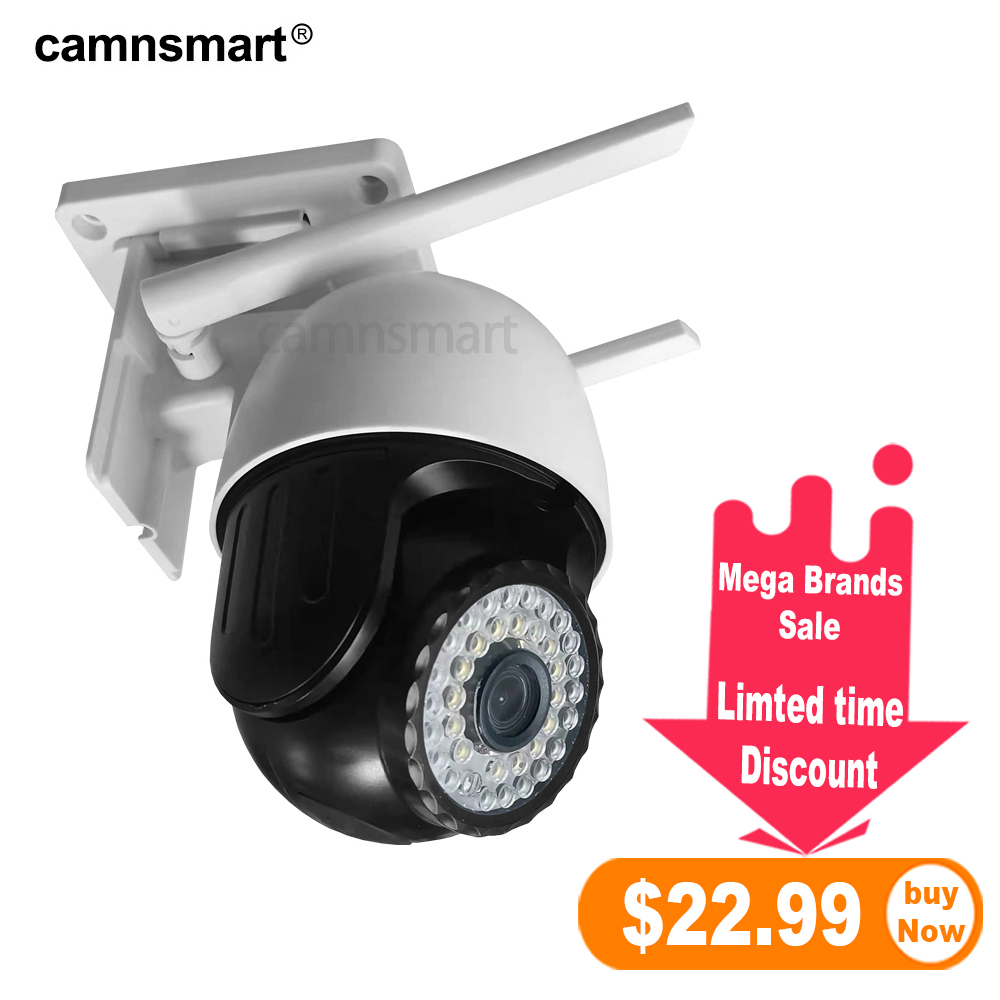Smart Home Outdoor Camera - Ycc365plus 1080P Draadloze Wifi Camera Buiten
