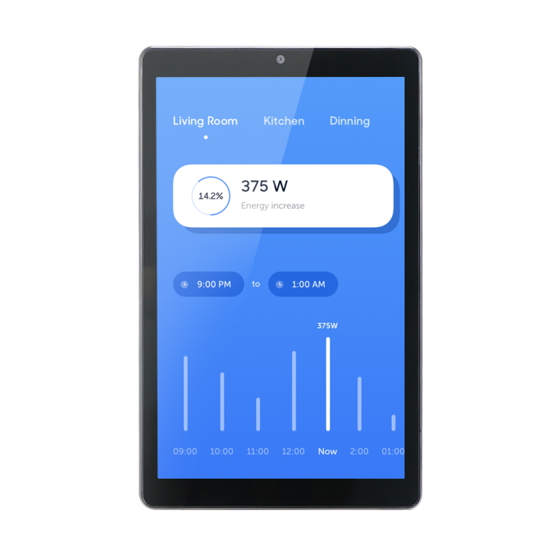 Smart Home Touchscreen Control Panel - 8 inch TUYA Smart Home Systeem
