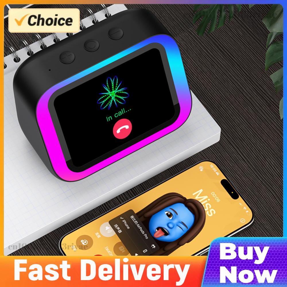 Smart Home Speaker - Slimme speaker met spraakassistent, draagbare BT-speaker,