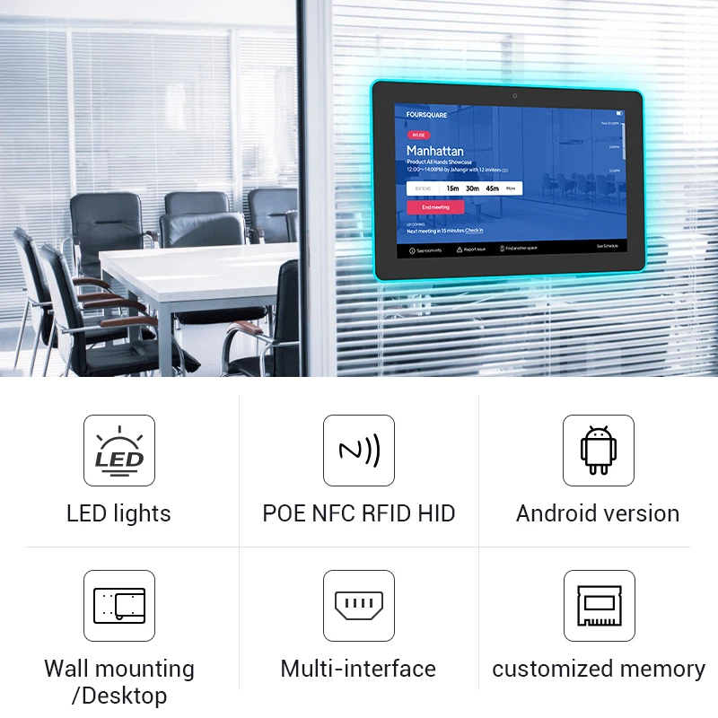 Smart Home Touchscreen Control Panel - 10,1 inch wandmontage slimme huisbesturingspaneel Tuya