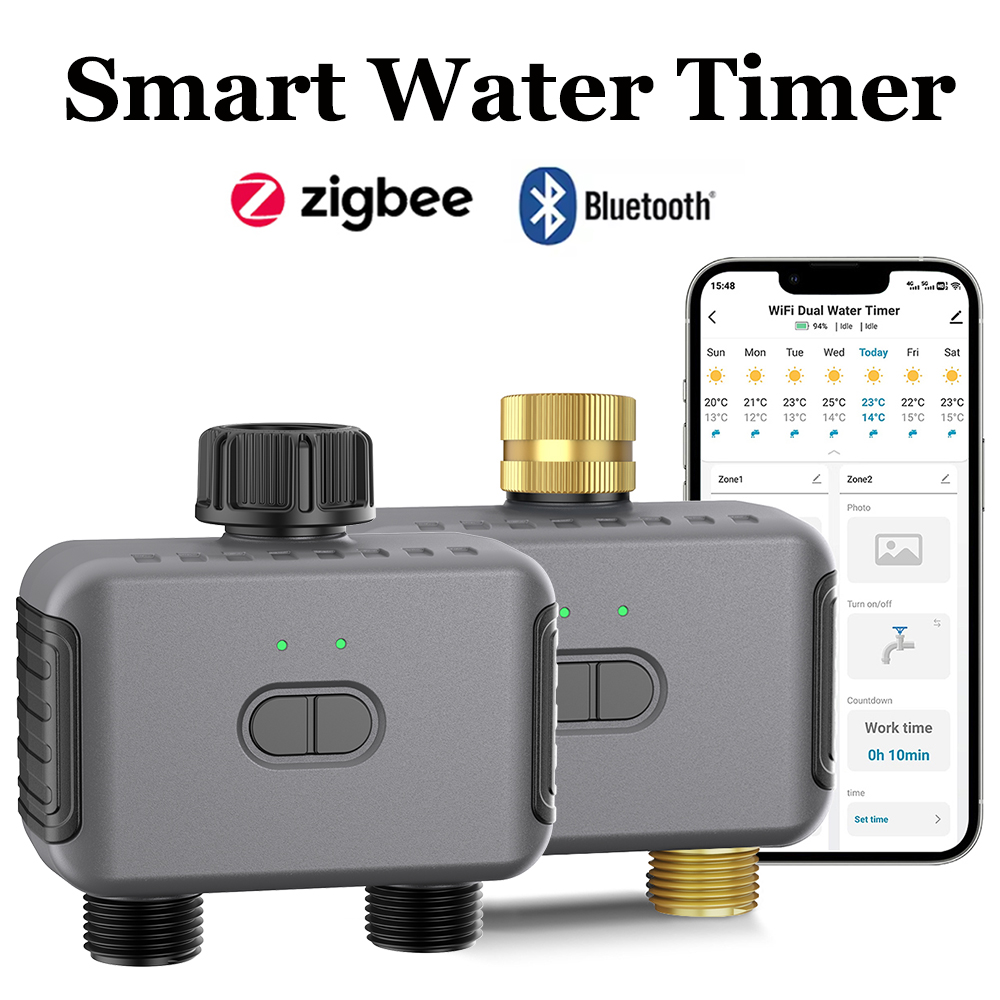 Smart Home Zigbee - Tuya Smart Water Timer Zigbee/BT Automatische