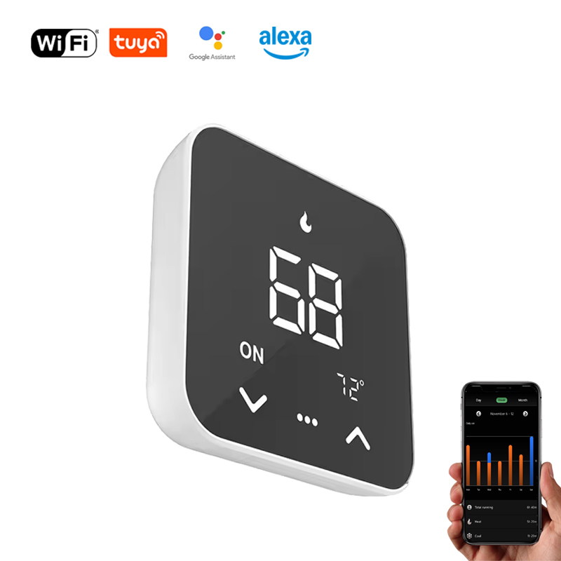 Smart Home Google - 2026 nieuwe Tuya WiFi Slimme Thermostaat