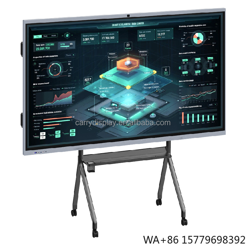 Smart Home Poster - Hotselling digitaal whiteboard 4K display 55/65/75/86
