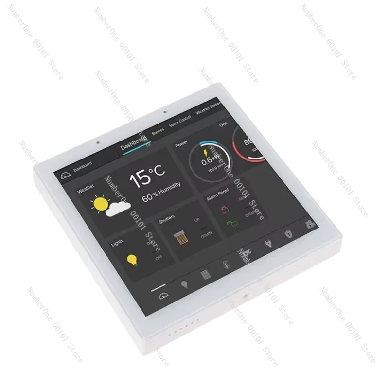 Smart Home Control Panel - Quad-Core 4-inch KNX Android wandmontage touchtablet,