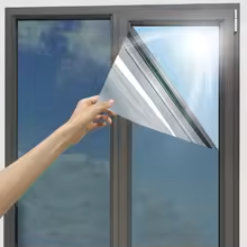 Smart Home Film - Eenrichtingsverkeersfolie voor ramen, privacyfolie, anti-reflectie vinyl