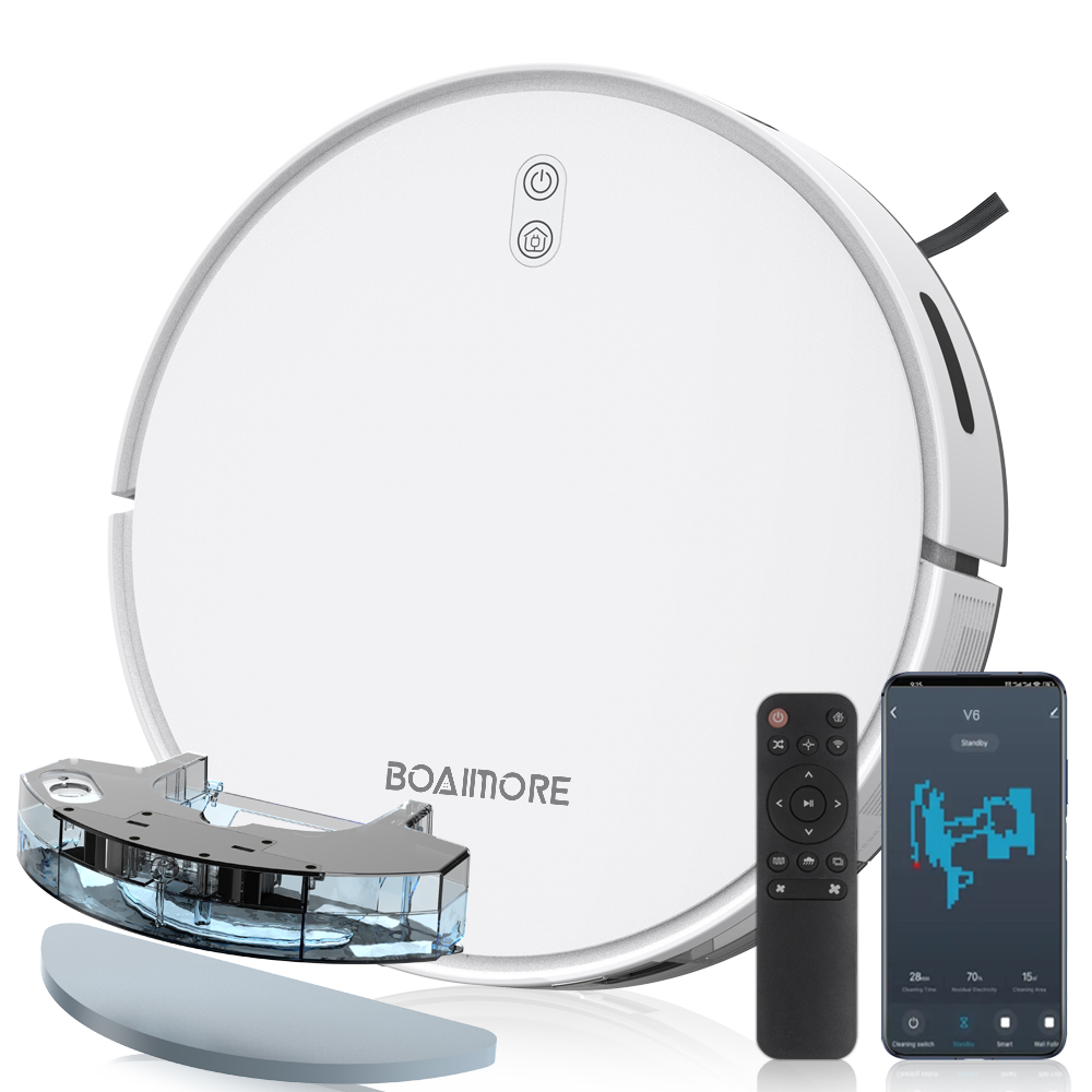 Smart Home Sistem - Robot Stofzuiger Combo Mop Met 6500PA