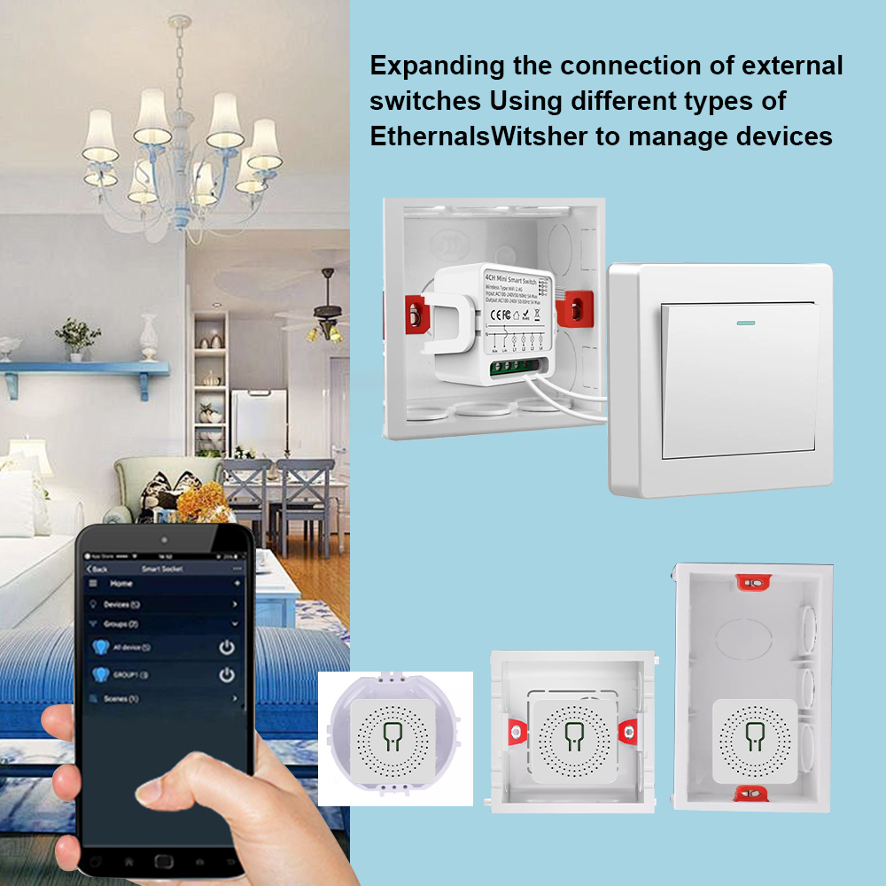 Tuya WiFi Smart Switch 1/2/3/4 - Smart Home Simple recensie en prijs