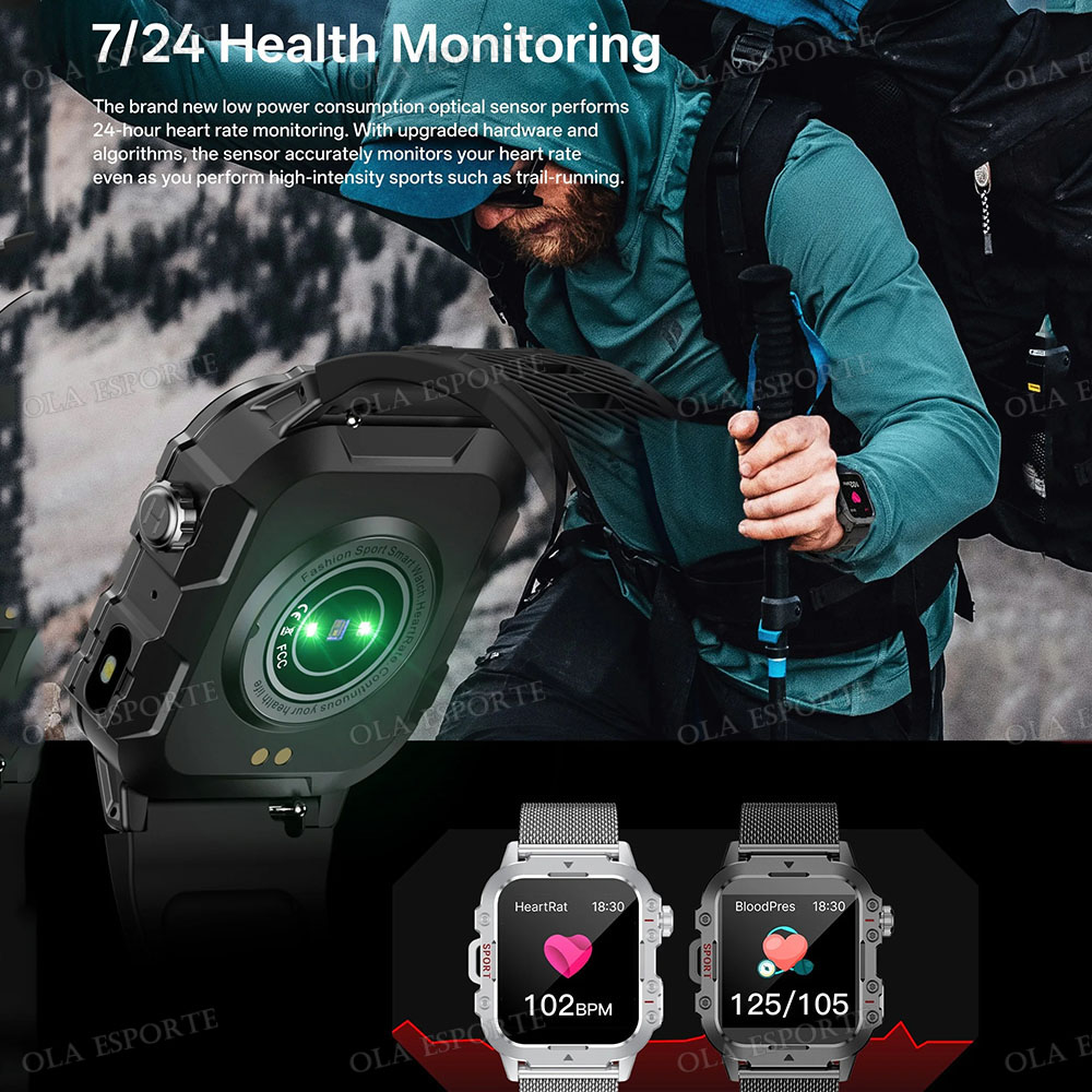 2026 Militair Outdoor Smartwat - Smart Home Green recensie en prijs