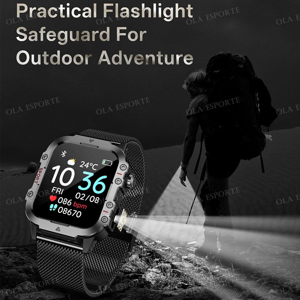 2026 Militair Outdoor Smartwat - Smart Home Green recensie en prijs