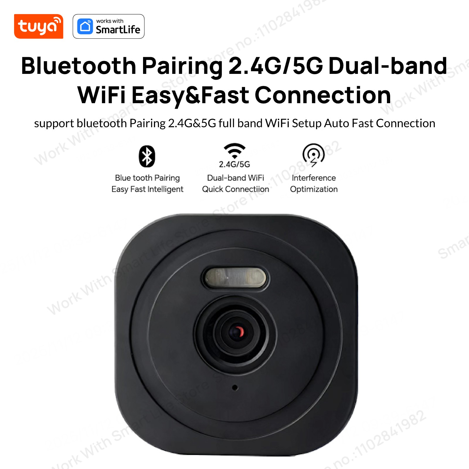 3MP 2K Tuya-raamcamera, 2,4 GH - Smart Home Outdoor Camera recensie en prijs