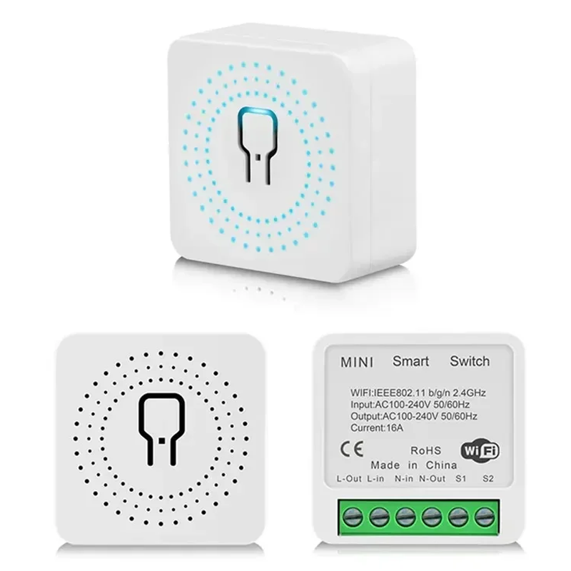 16A Tuya WiFi Smart Switch 2-w - Smart Home Energy recensie en prijs