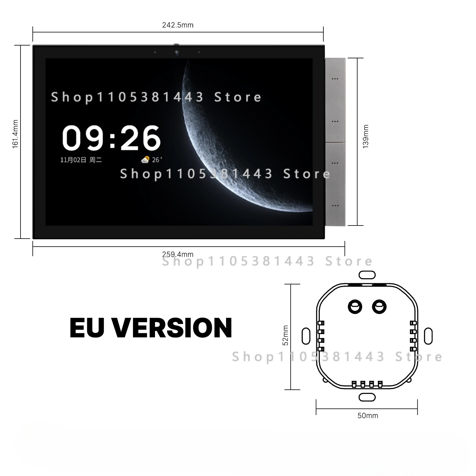 Huisautomatisering 2026 Moes T - Smart Home Control Panel recensie en prijs