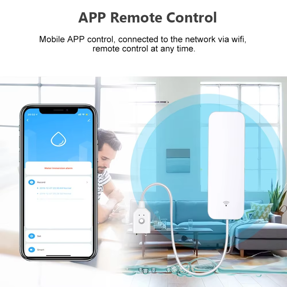 ZigBee WiFi Waterleksensor Ove - Smart Home Sistem recensie en prijs