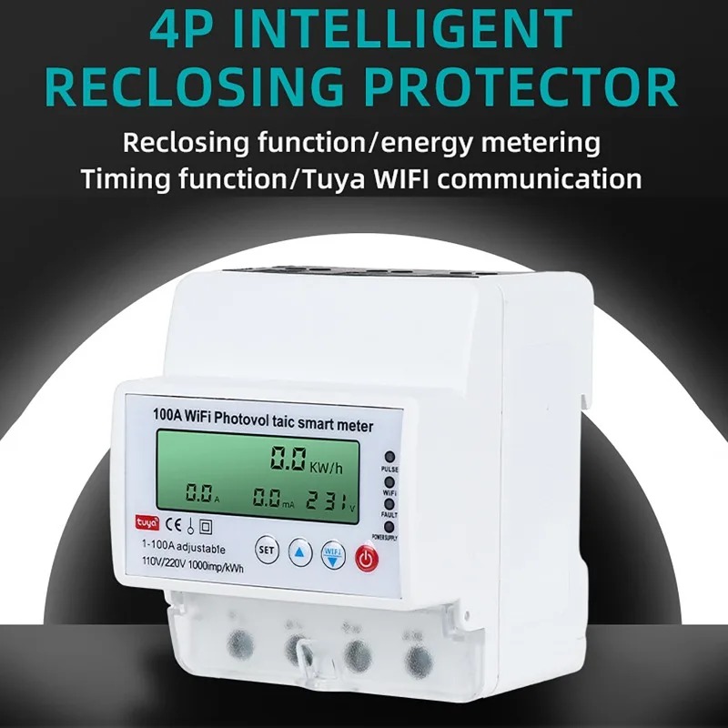 4P 1-100A WiFi Fotovoltaïsche  - Smart Home Sistem recensie en prijs