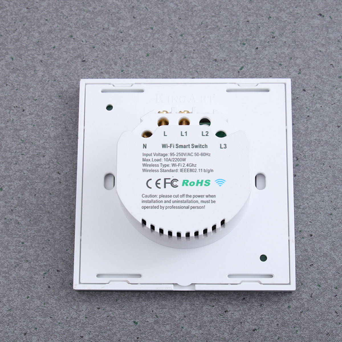 WiFi Touch Schakelpaneel 1-kan - Smart Home Control Panel recensie en prijs