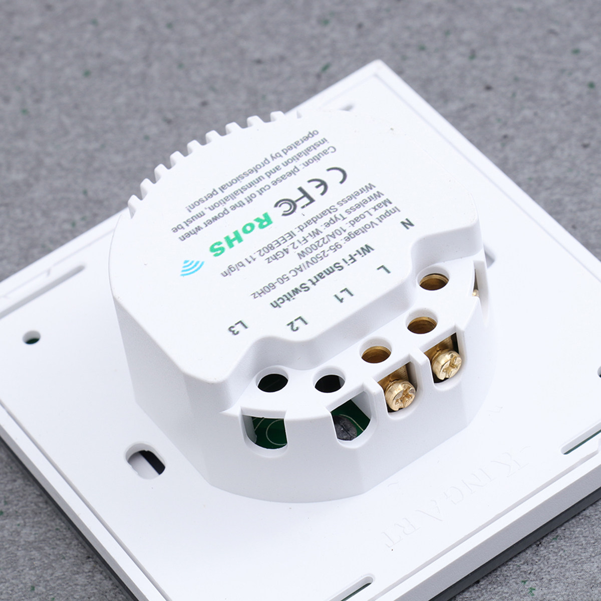 WiFi Touch Schakelpaneel 1-kan - Smart Home Control Panel recensie en prijs