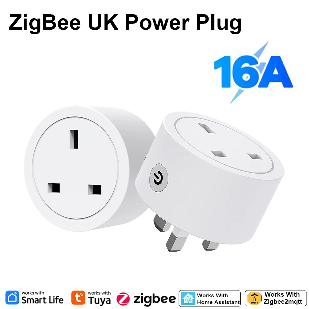 Zigbee Smart Plug 16A UK-stekk - Smart Home Zigbee recensie en prijs