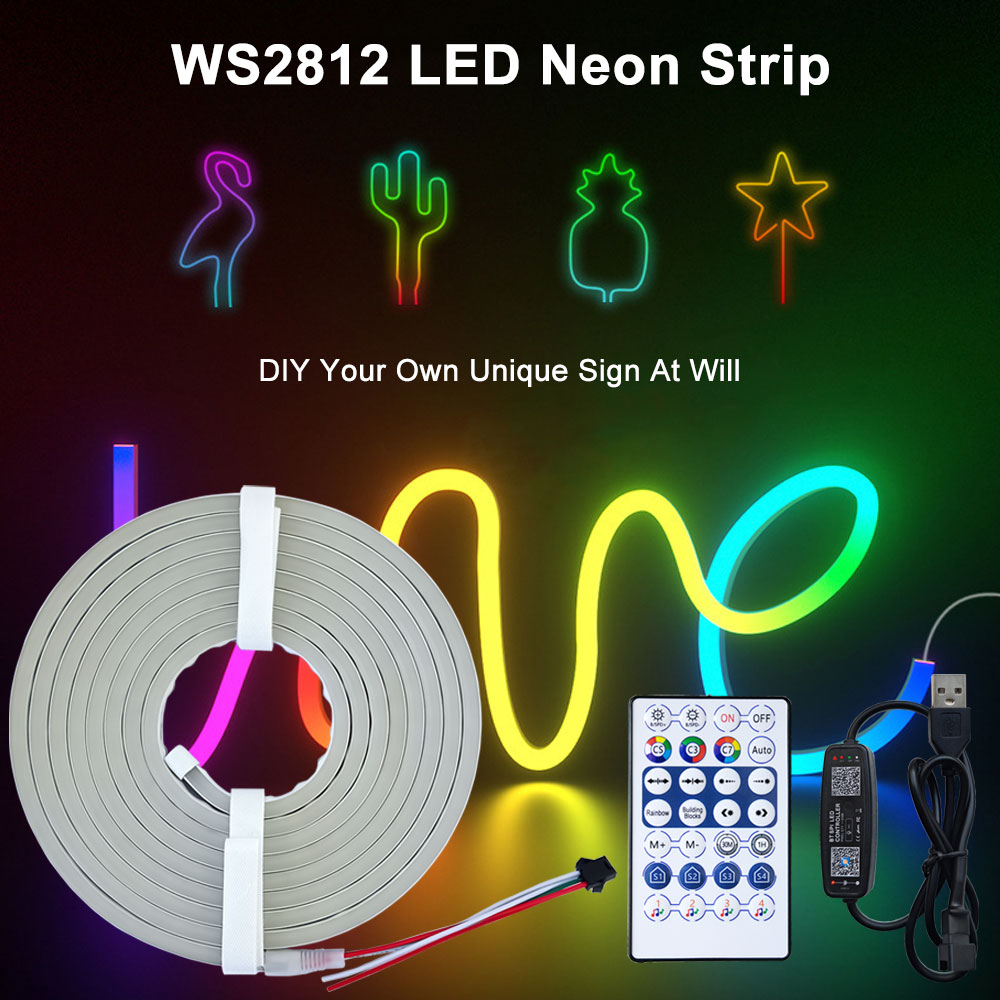 DC5V LED Neon Strip Siliconen  - Smart Home Poster recensie en prijs