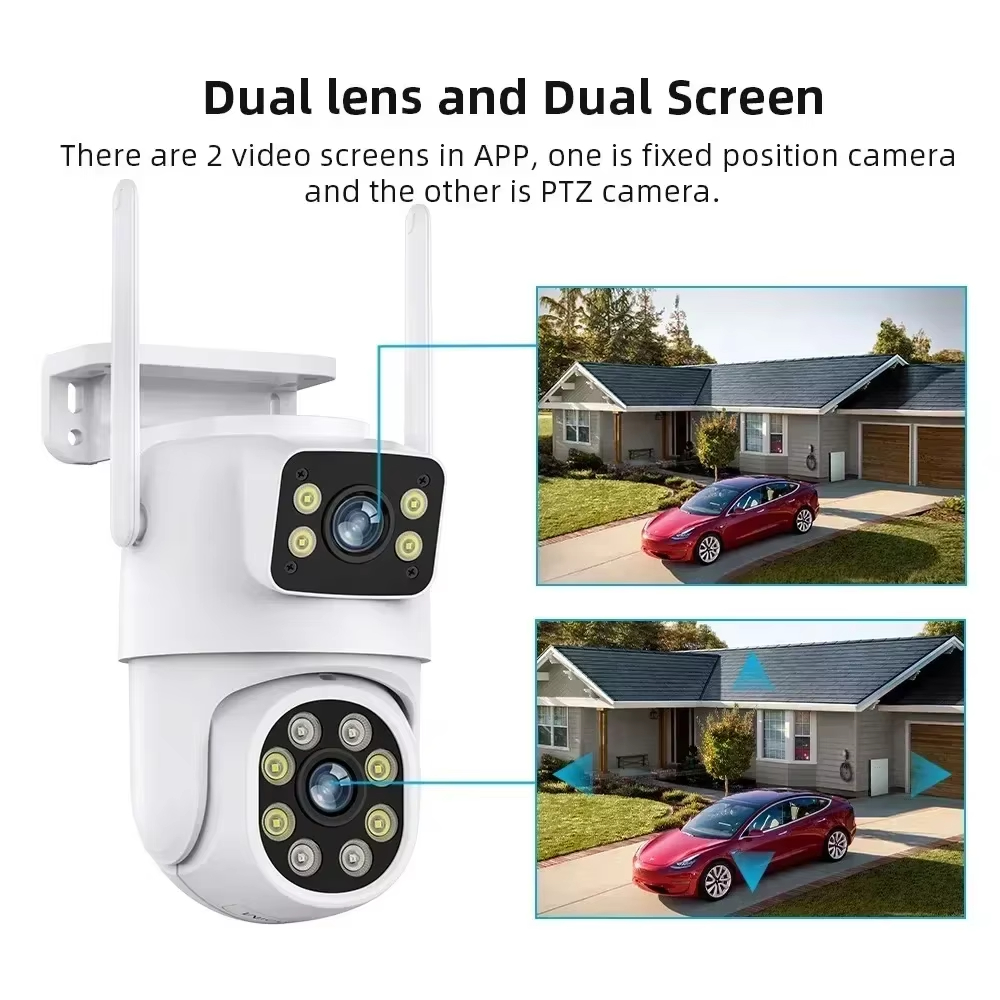 Tuya 4K 8MP Wifi Camera PTZ Bu - Smart Home Outdoor Camera recensie en prijs