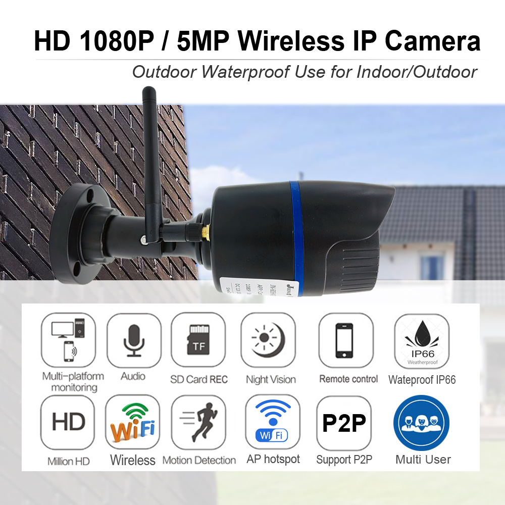 Camhipro 5MP 2MP Wifi Beveilig - Smart Home Outdoor Camera recensie en prijs