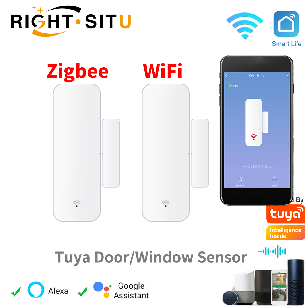 Tuya WiFi Zigbee Deur- en raam - Smart Home Zigbee recensie en prijs