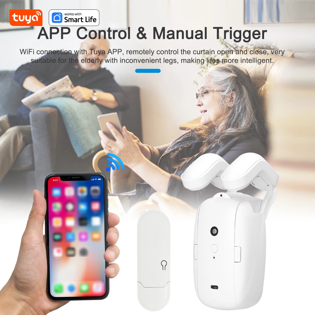 1/2 stuks Tuya Smart WiFi gord - Smart Home Control Panel recensie en prijs