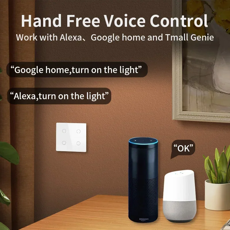 Tnce Tuya Wifi Brazilië 4X4 Wi - Smart Home Touchscreen Control Panel recensie en prijs