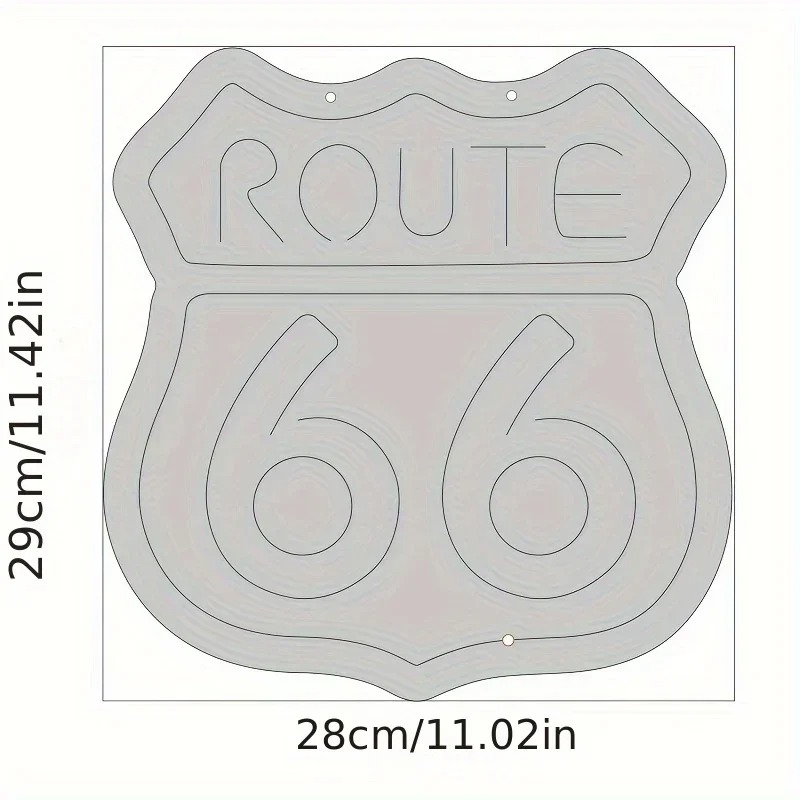 Historische Route 66 Neon Sign - Smart Home Poster recensie en prijs