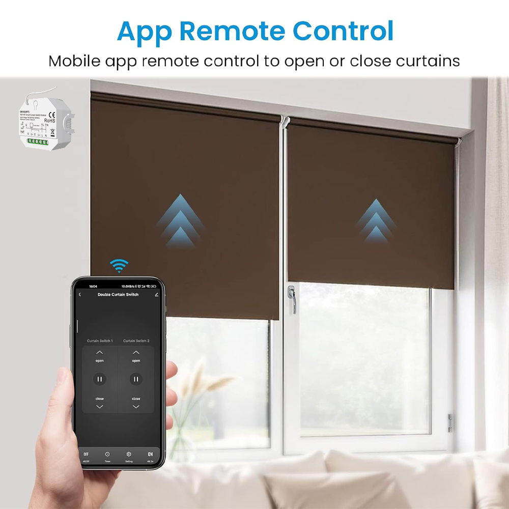 Slimme gordijnschakelaar voor  - Smart Home Google recensie en prijs