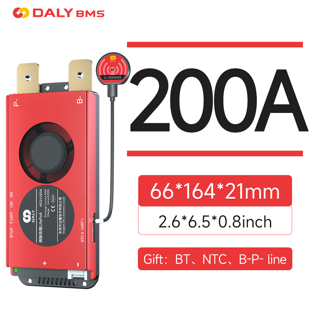 Daly BMS 200A LiFePo4 4S 12V 1 - Smart Home Energy recensie en prijs