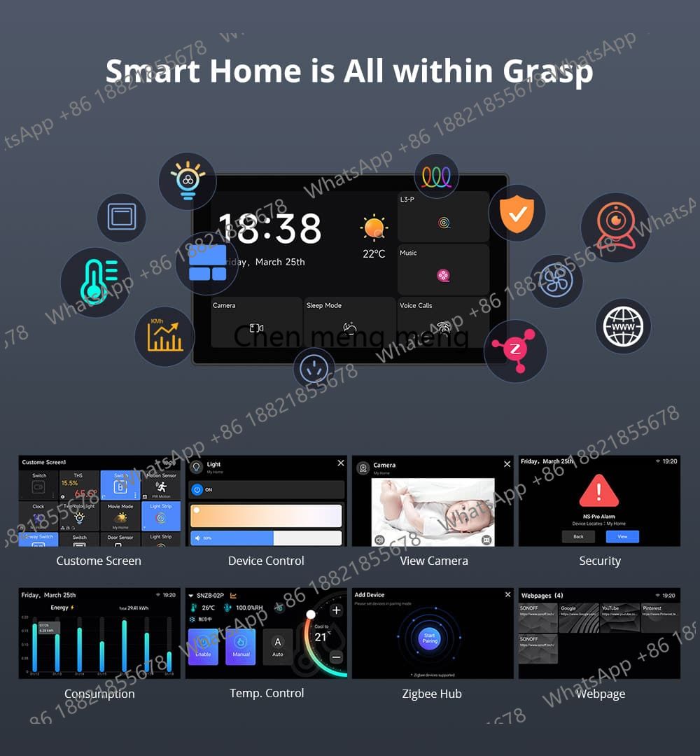 NSPanel Pro 120/86 Smart Home  - Smart Home Touchscreen Control Panel recensie en prijs