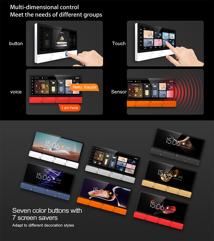 2025 Smart Home Zigbee Gateway - Smart Home Touchscreen Control Panel recensie en prijs
