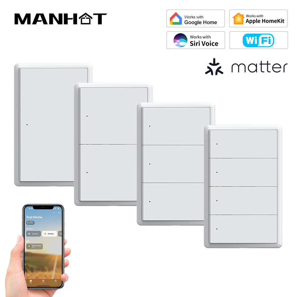 MANHOT Homekit WiFi Smart Swit - Smart Home Google recensie en prijs
