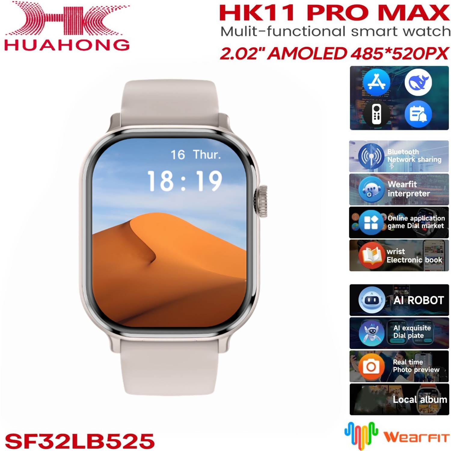 Originele HK11 Pro MAX Smartwa - Smart Home Green recensie en prijs