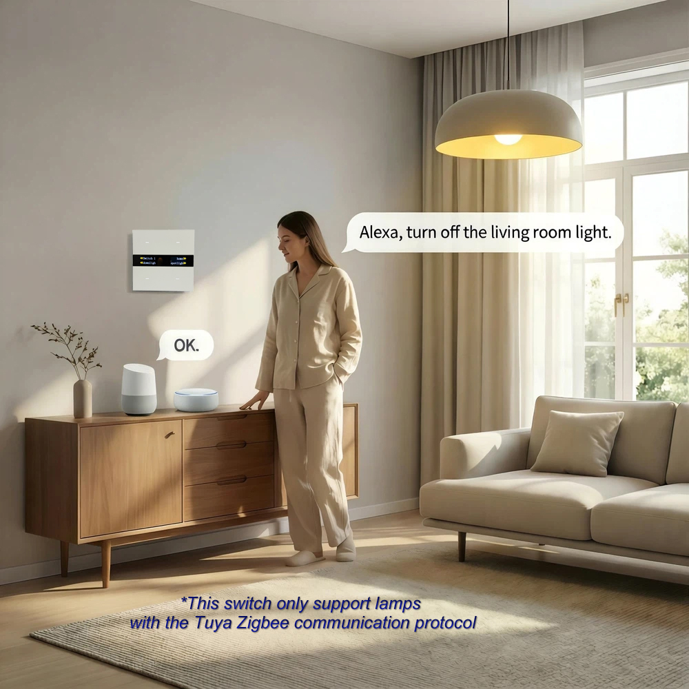 M8 Pro Zigbee Smart Switch Pan - Smart Home Control Panel recensie en prijs