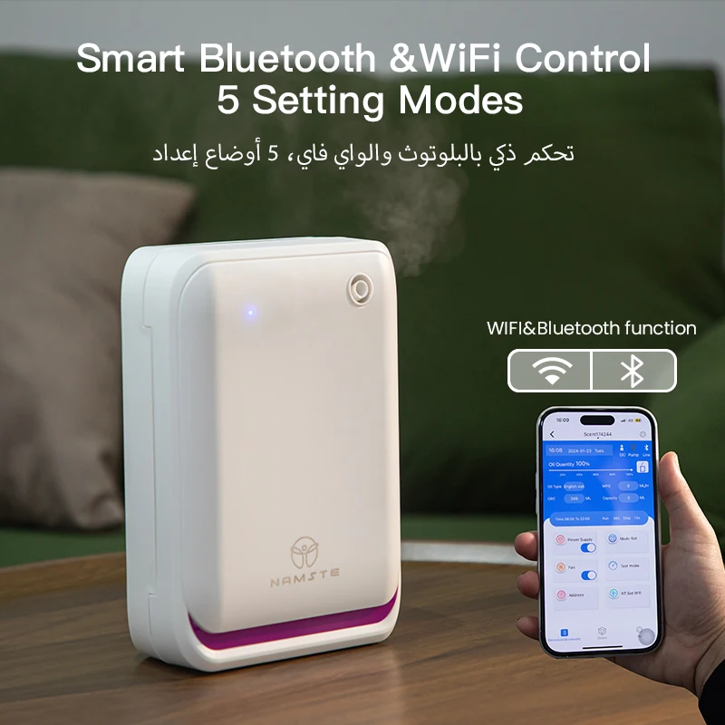 NAMASTE 500m3 Grote Kamer Arom - Smart Home Sistem recensie en prijs