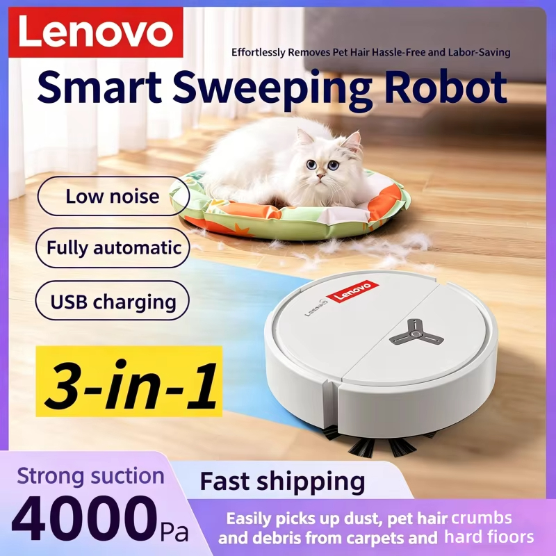 Lenovo 3-in-1 Slimme Veegrobot - Smart Home Appliances recensie en prijs