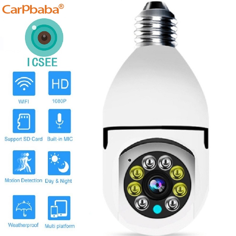 CARPBABA ICSEE 1080P Wifi-lamp - Smart Home Outdoor Camera recensie en prijs