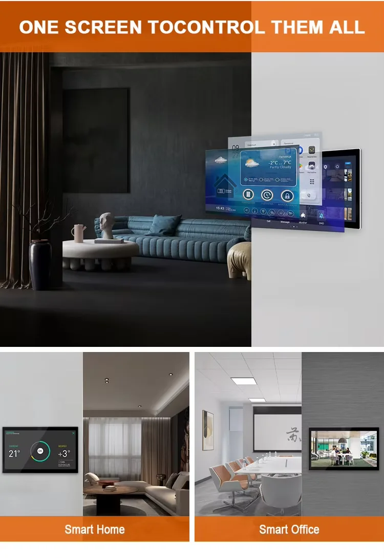 Nieuw 14 inch metalen wandbeve - Smart Home Touchscreen Control Panel recensie en prijs