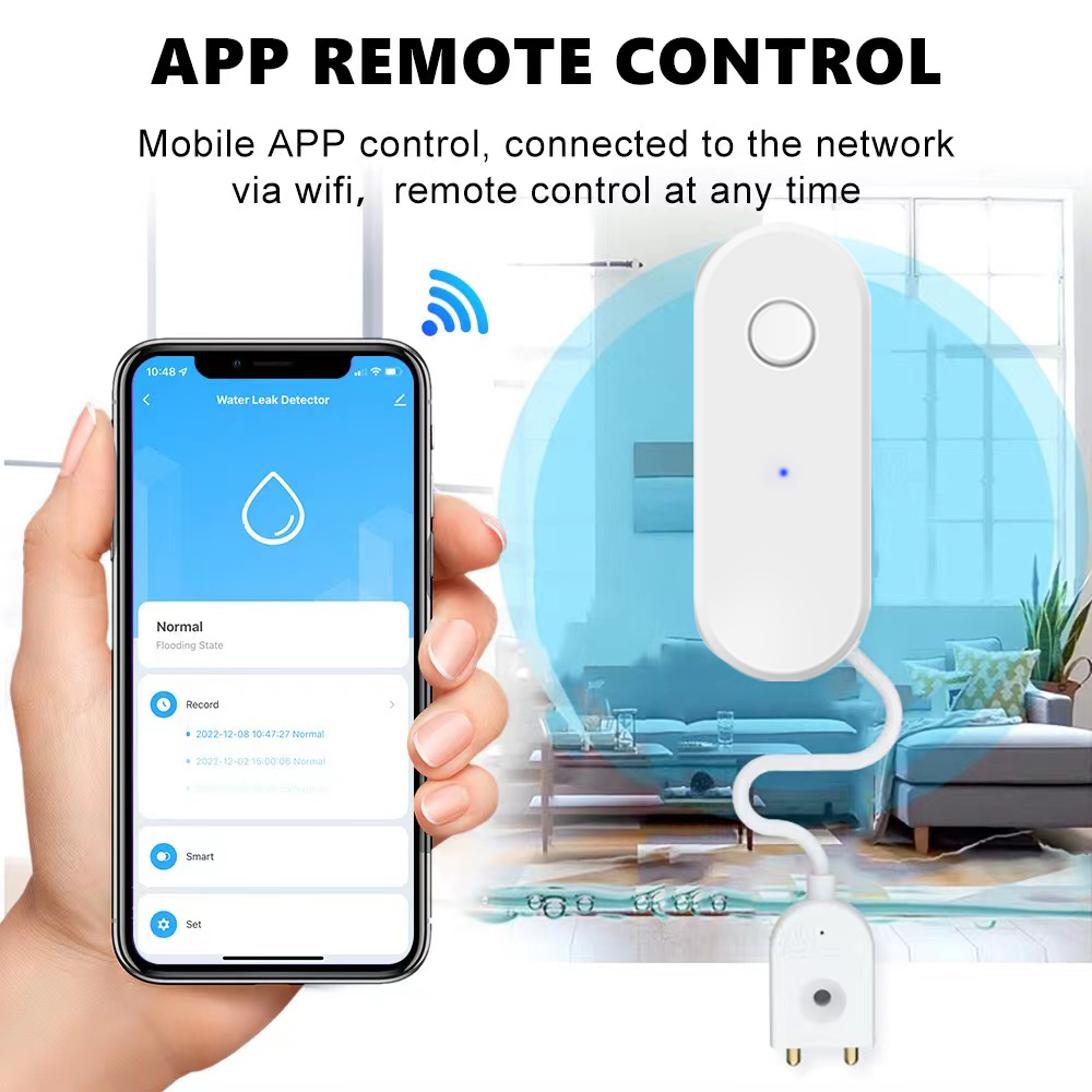 Tuya WiFi Smart Waterleksensor - Smart Home Green recensie en prijs