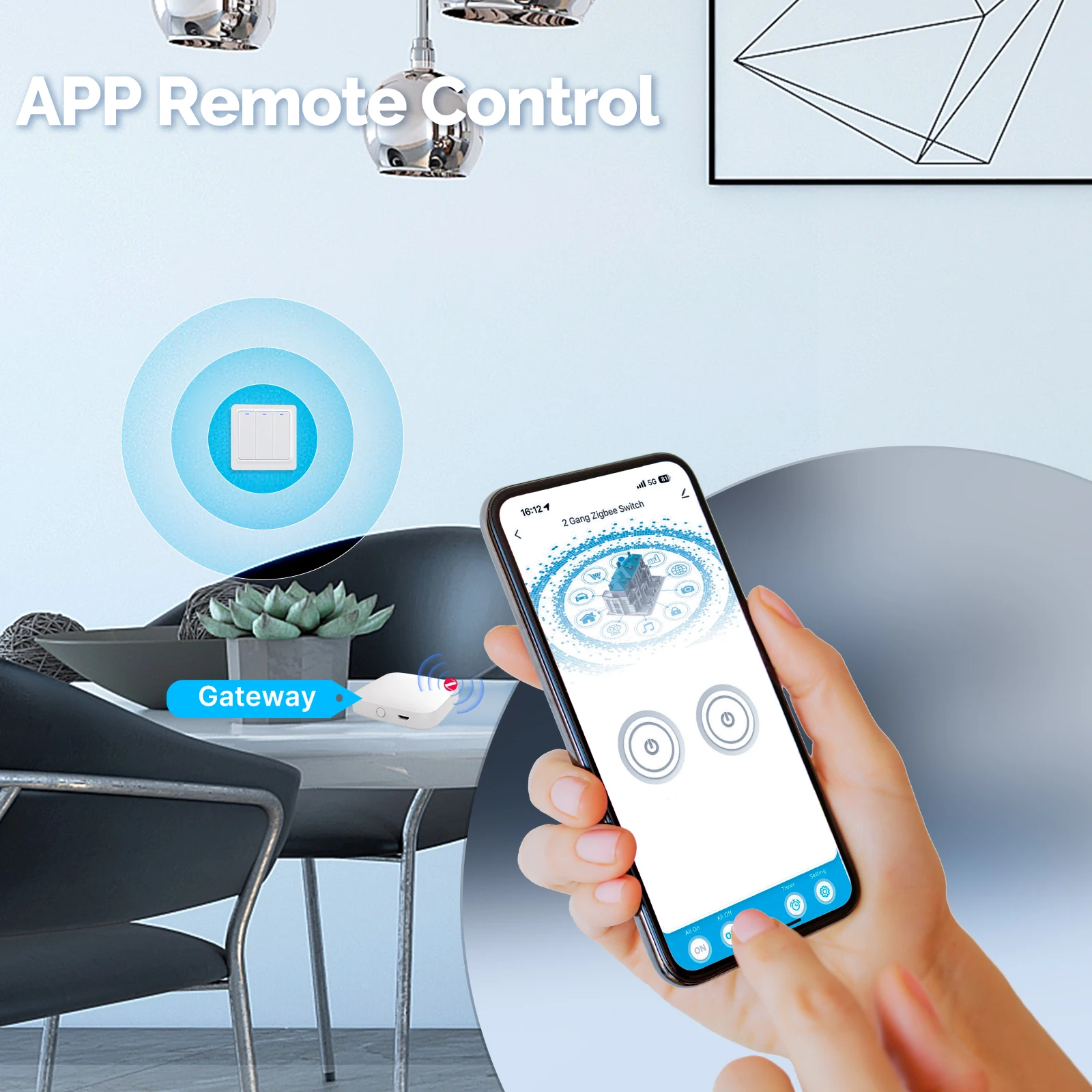 MOES ZigBee slimme lichtschake - Smart Home Zigbee recensie en prijs