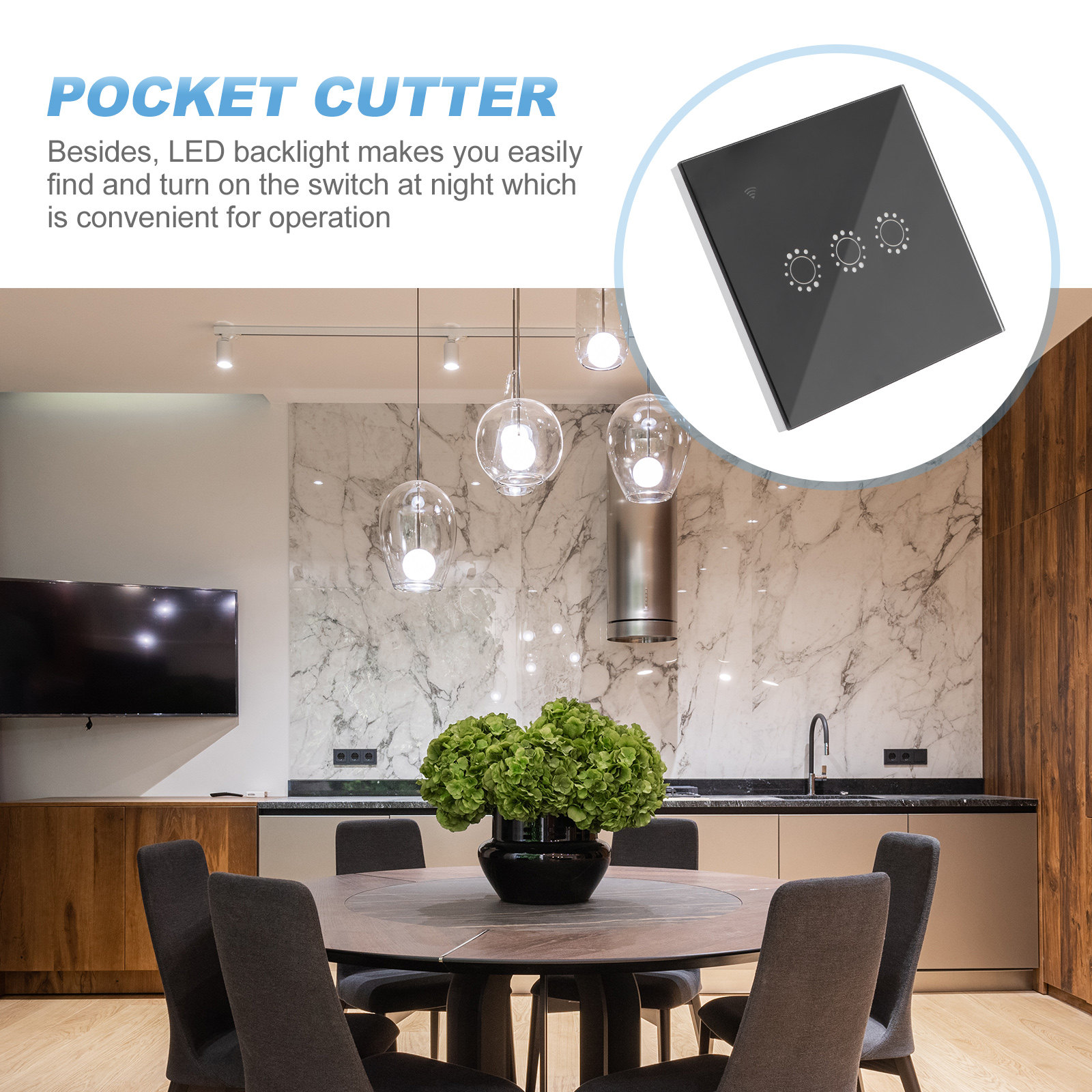 Draadloos WiFi Touch Schakelpa - Smart Home Control Panel recensie en prijs