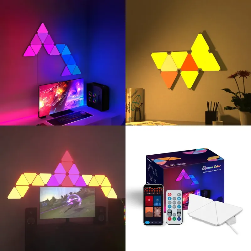 Banqcn Triangle LED Gaming Set - Smart Home Google recensie en prijs