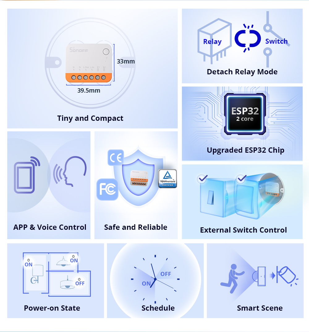 Sonoff Mini R4 Extreme Wifi Sm - Smart Home Google recensie en prijs